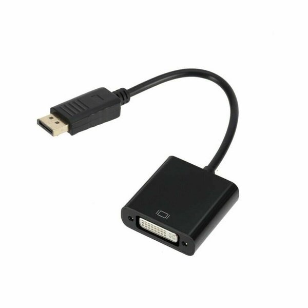 Sanoxy DisplayPort DP Male To DVI Female Adapter Cable Converter Compatible with Laptop PC SANOXY-CABLE101